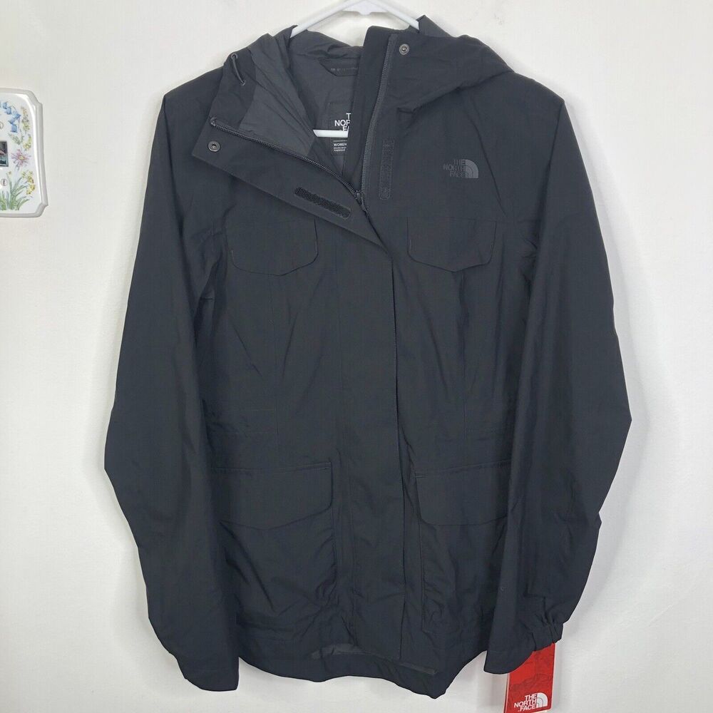 NEW The North Face WYNES Quad Pocket Black Outdoor Jacket Women's Size XS